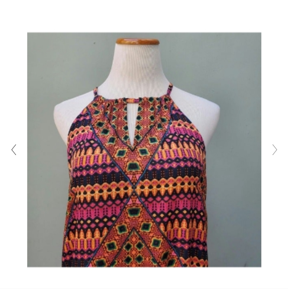 Laundry by Shelli Segal geometric tunic dress size 4